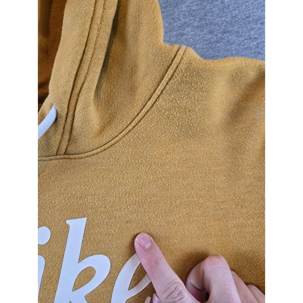 Nike NSW Heritage Hoodie Mens Large Golden Wheat Sweatshirt Terry CV8977-727‎